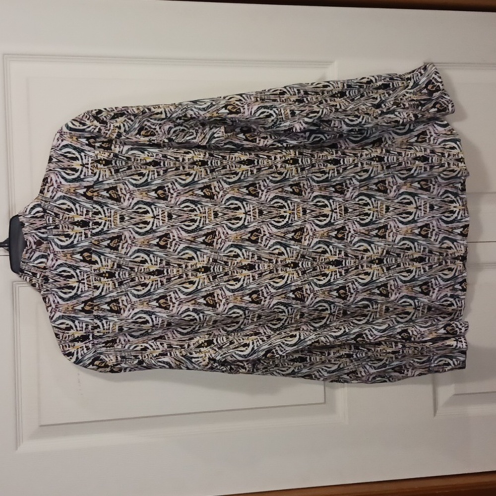 Kenny Flowers Island Classics button down - rayon - abstract print - XL - Picture 5 of 10